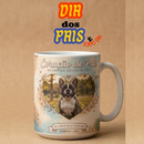 Caneca Coração de Pai - Melhor Pai de Pet do Mundo